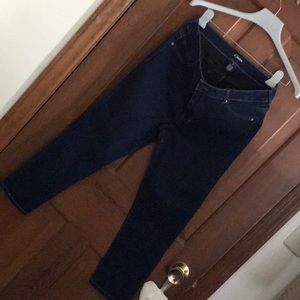 Dark blue Jean capris